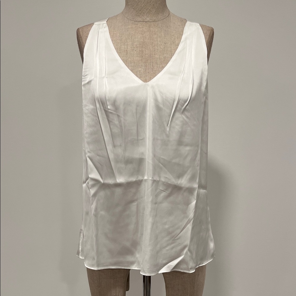 Elegant White Sleeveless Top